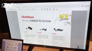 E4 AV Tour: Barco Shows CSE-800 and CSE-200 ClickShare Wireless Presentation Devices