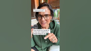 When Your In-Law Copies EVERYTHING You Do #boundaries #healthyboundaries #relationshipadvice #howto