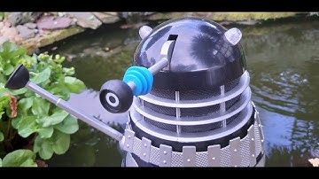 Product Enterprise 12" RC Dalek revamp to static Grey Remembrance Dalek model - Part 1 - Disassemble