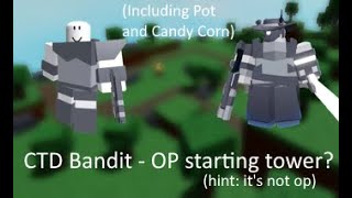 Bandit Review - Critical Tower Defence Roblox
