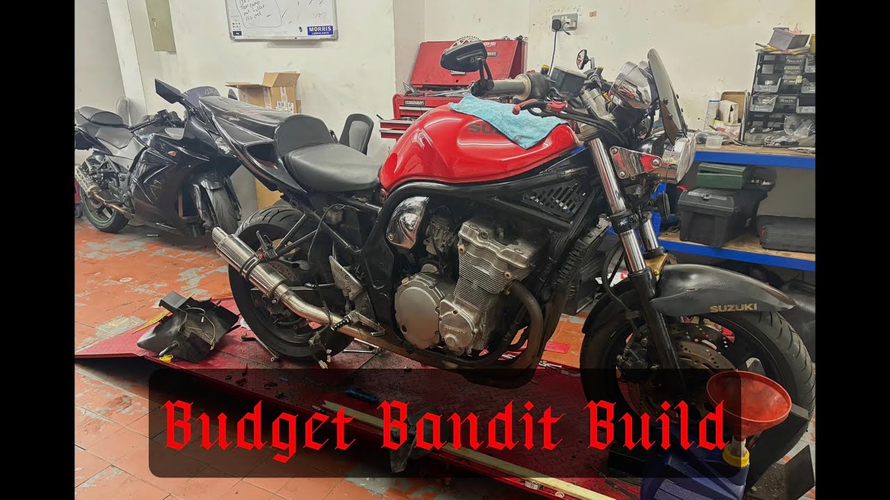 Modifying the CHEAPEST Suzuki Bandit I could find! Budget Bandit Build ...