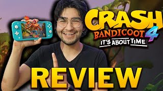 Crash Bandicoot 4 Nintendo Switch Review (Video Game Video Review)