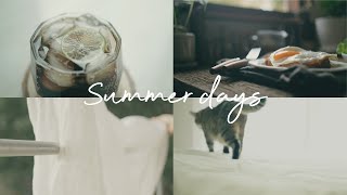 Summer Days : When life needs a pause - Garlic Bread, Lime Cola, Curtains Wash - Vlog | Tei's
