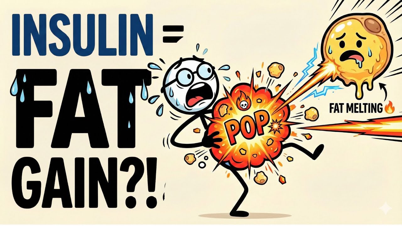 Science Explained: Burn Fat Faster With This INSULIN TRICK (99% Get It Wrong)