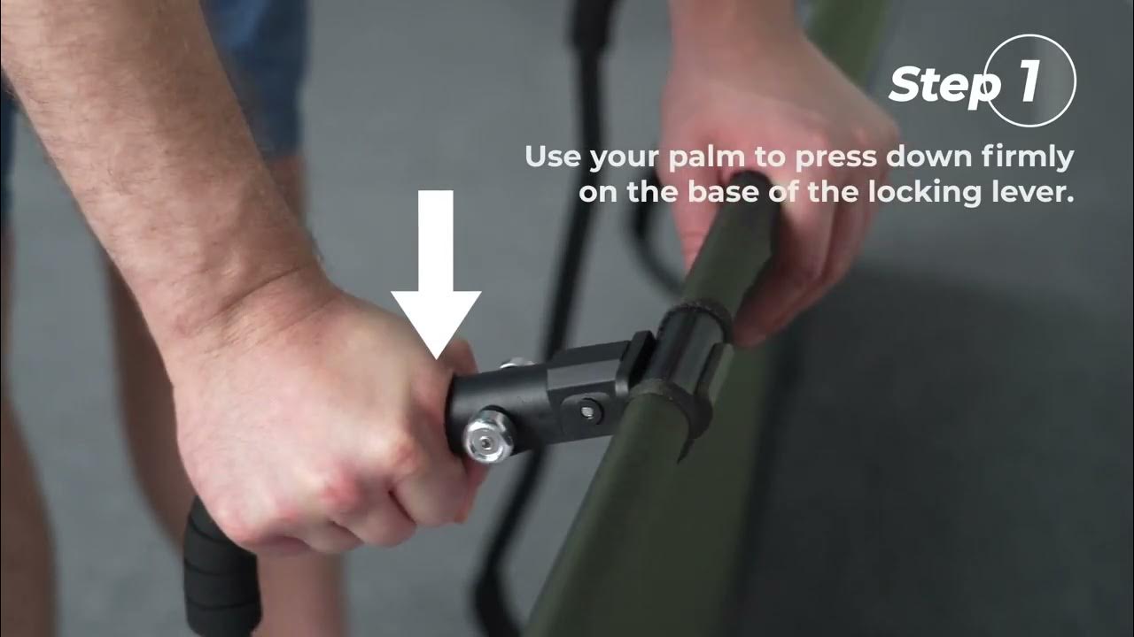 How to Disassemble Extremus Camping Cot YouTube