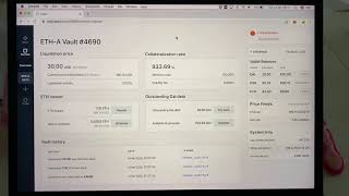 2/3 Staking Ethereum using MakerDAO Oasis app