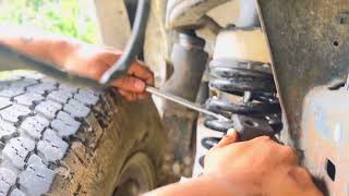How to remove stuck spring compressor. Read Bio