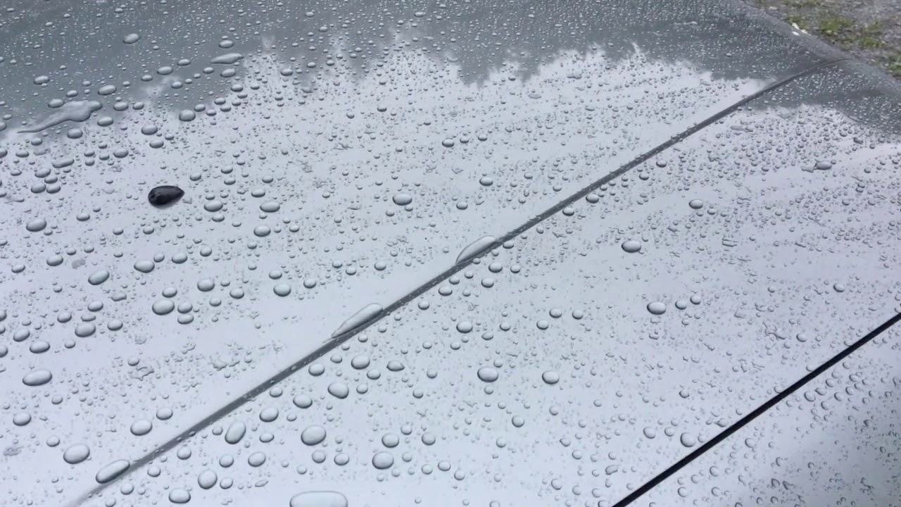 Autoglym Ultra High Definition Wax Hydrophobicity