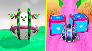 🏐🎯⛔Going Ball Game Vs Reverse Video Gameplay iOS, Android New Update | Reverse Race #1