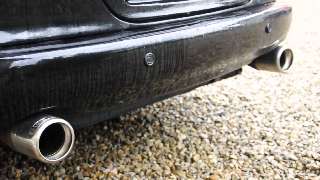 Jaguar XK8 Custom Exhaust YouTube