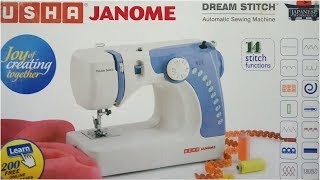 USHA JANOME Dream Stitch Automatic Sewing Machine