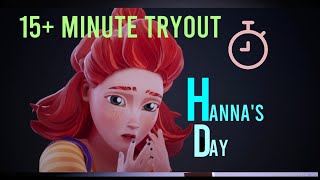 Hannahs Day | 15 Minute Tryout and Impressions!  Angsty Teen Tries to Run From Her Problems!