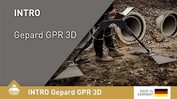 INTRO 💡 OKM Gepard GPR 3D | Georadar with detection depth up to 40 m [OKM Ground Penetrating Radar]