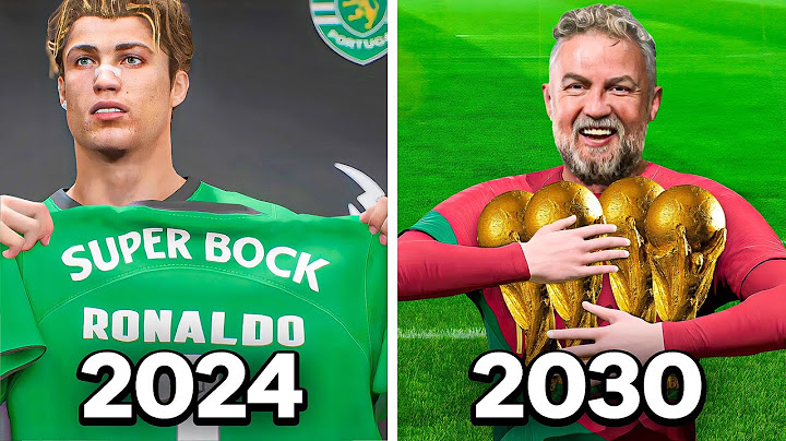 Újrajátszottam Cristiano Ronaldo pályafutását