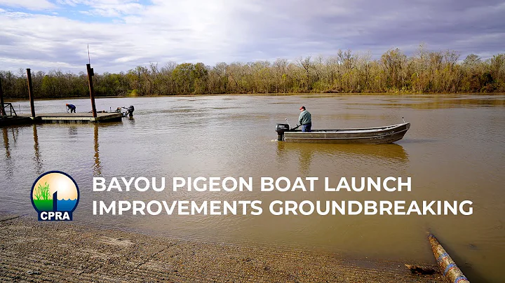 Bayou Pigeon Boat Launch Groundbreaking