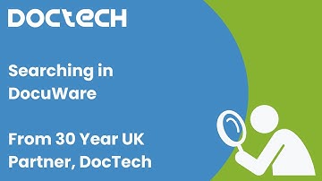 DocuWare Demo - Basic Searching from DocTech UK