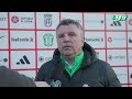 Čeburin | Trenerio komentaras | Interview | AFK - Žalgiris [CC]