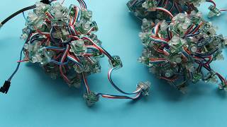 12V Ws2811 Rectangular Rgb Led Ligt Pixel Node String - Kutop.com