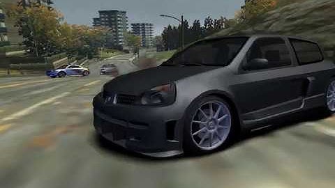 NFS Most Wanted Costum Race #15 - Renault Clio V6