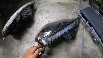 JDM Headlights + Front End Install Project RSX