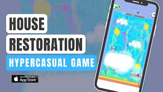House Restoration: ASMR Sim 🏡🎨😎 Gameplay, iOS, Mobile Games screenshot 2