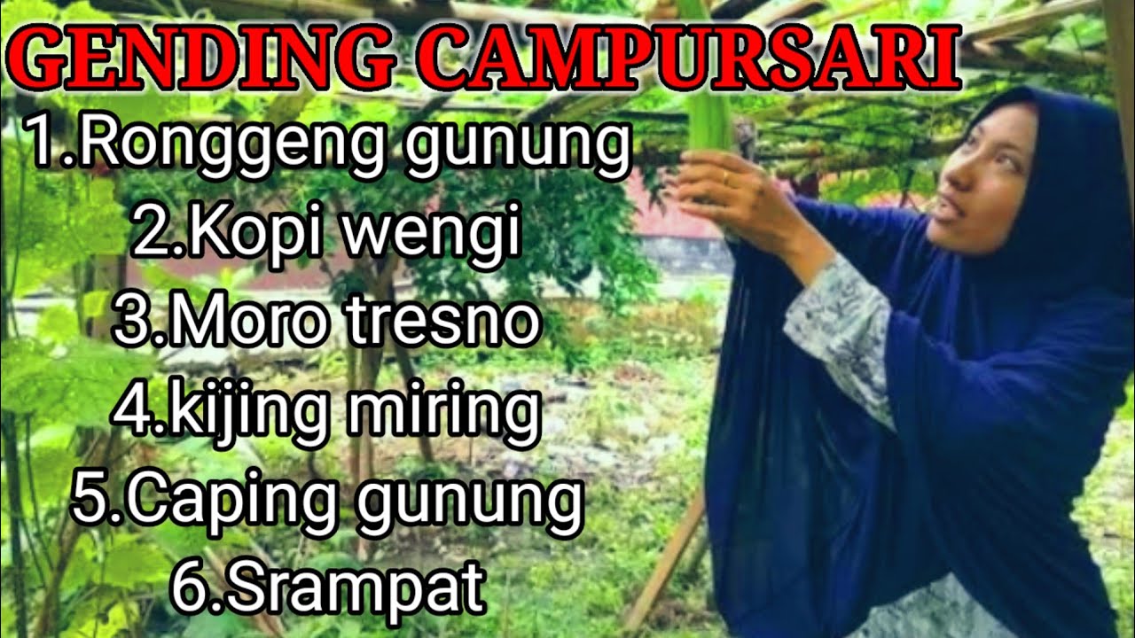 MUSIK GENDING JAWA CAMPURSARI SUASANA TANI COCOK BUAT PENGHANTAR TIDUR MONGGO SEDULUR