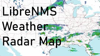 LibreNMS Weather Radar Map screenshot 2