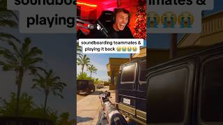 VOICE TROLLING TEAMMATES 😭😭 #shorts #gaming #cod