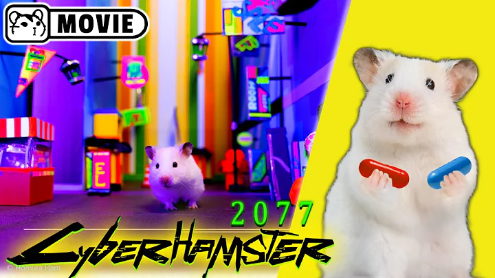 Cyberpunk: Hamster escapes the Neon maze 🐹 Homura Ham