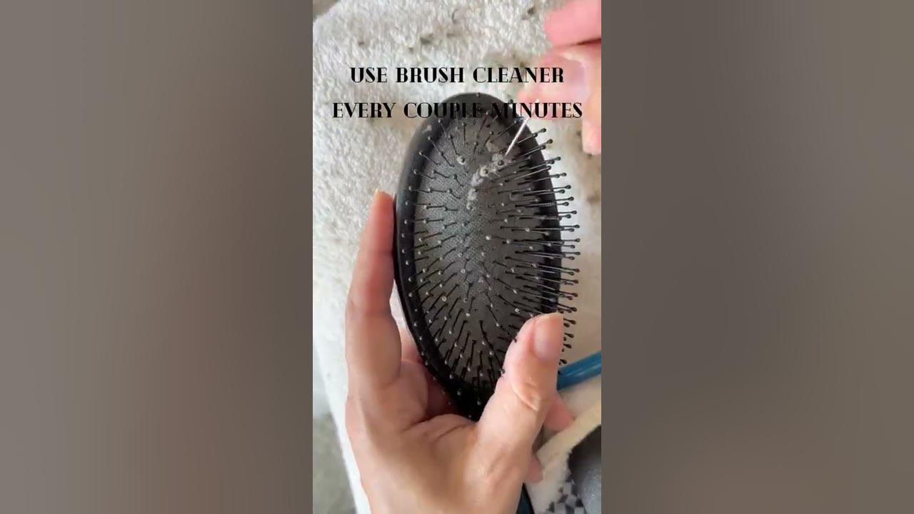 How To Clean A Hair Brush How To Clean The Wet Brush How To Get