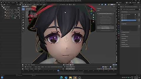 CS2 Modding : Timelapse GFL2 Lotta Player model porting : Part 1