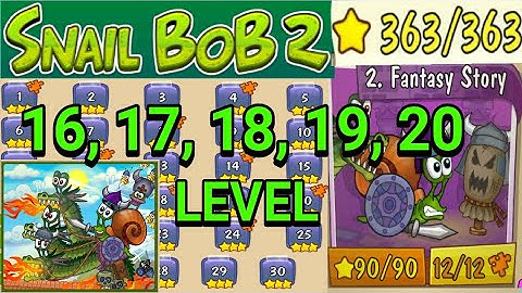 Snail Bob 2 - Fantasy Story - Level 16-20