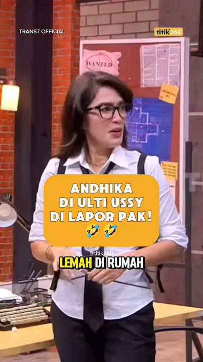 ANDHIKA IN ULTI USSY REPORTED SIR! 🤣 #reportsir #reportpaktrans7