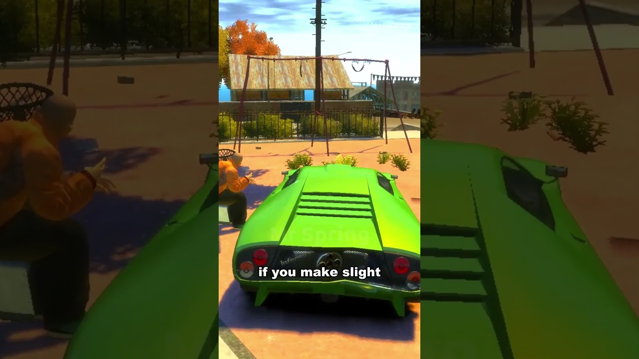 GTA 4 FLYING CAR GLITCH