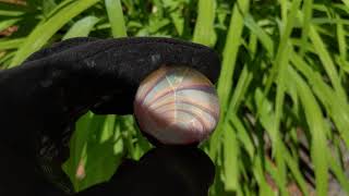 Handmade Cosmic Vortex Galaxy Marble 1.289 / 32.74mm