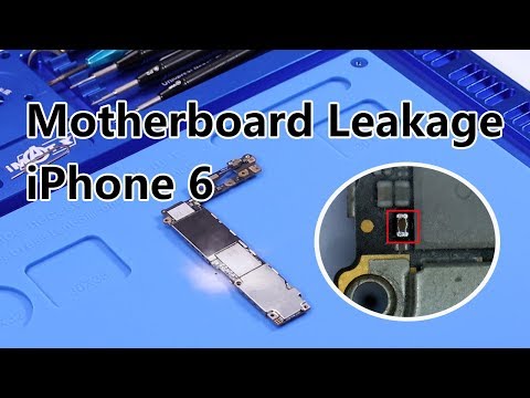 How to Repair iPhone 6 Won't Turn on/Motherboard Current Leakage  Motherboard Repair