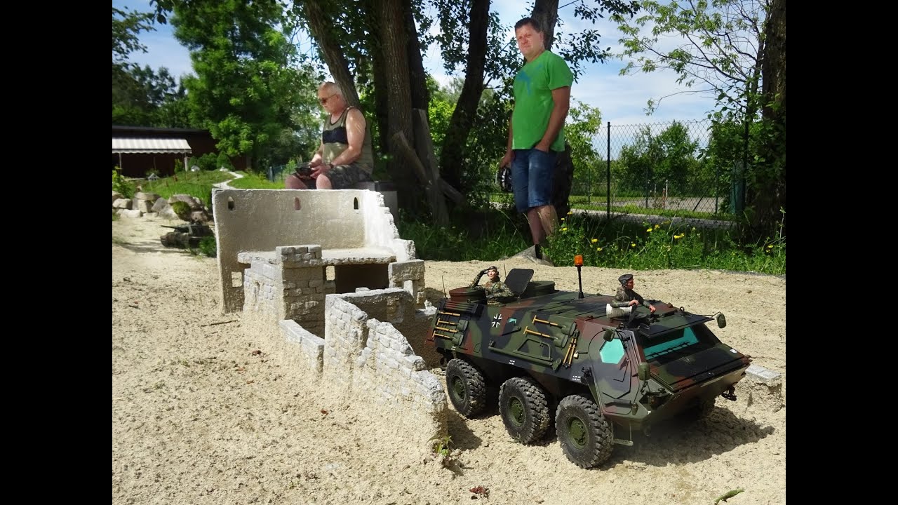 RC tanks in motion YouTube