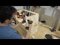 I Built a Custom Plywood Cabinet Base (No Talking Timelapse)