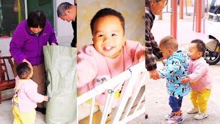 Kaikai wanted to eat mutton, and grandma satisfied little Kaikai🐑