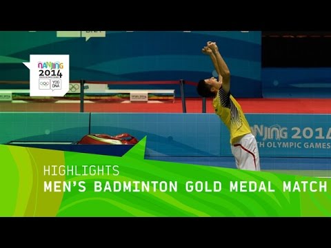 Shi Yuqi Wins Men's Badminton Gold - Highlights | Nanjing 2014 Youth Olympic Games