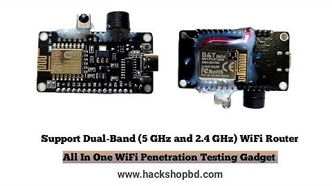 All In One | Best WiFi Hacking and Penetration Testing Gadget Blackhat Pro With 5 GHz RTL8720DN