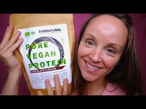 ASMR Mein Neues Veganes Proteinpulver 💪🏽🩷🌱 | Taste Test & Ehrliche Bewertung | Sanft Geflüstert