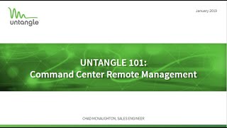 Famous Untangle 101: Command Center Remote Management Net Worth