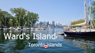 Ward&#39;s island Toronto 🇨🇦 4K