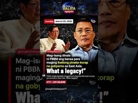 #marcos #duterte #vpsaraduterte #DavaoCity #AngBalitaNgayonFB#balita #philippines