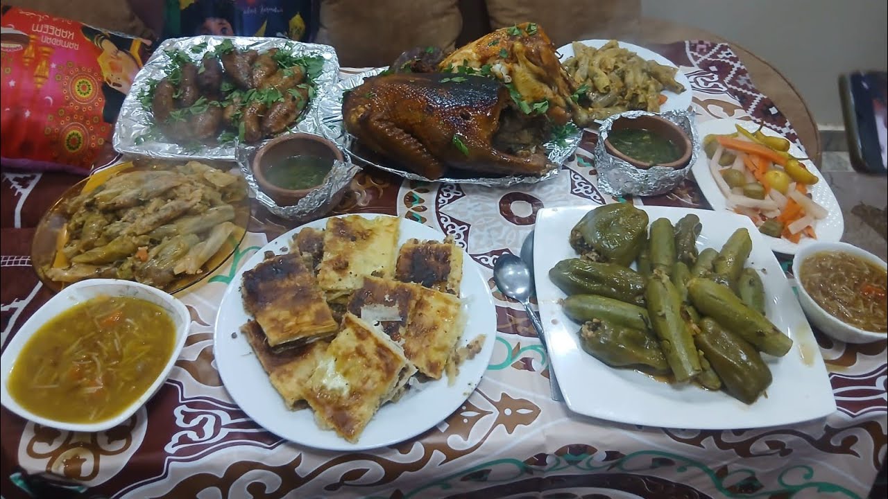 فطار اول يوم رمضان♥️