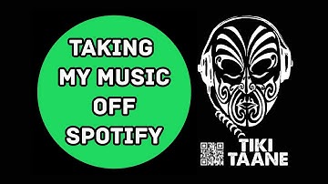 Taking my music off Spotify by Tiki Taane