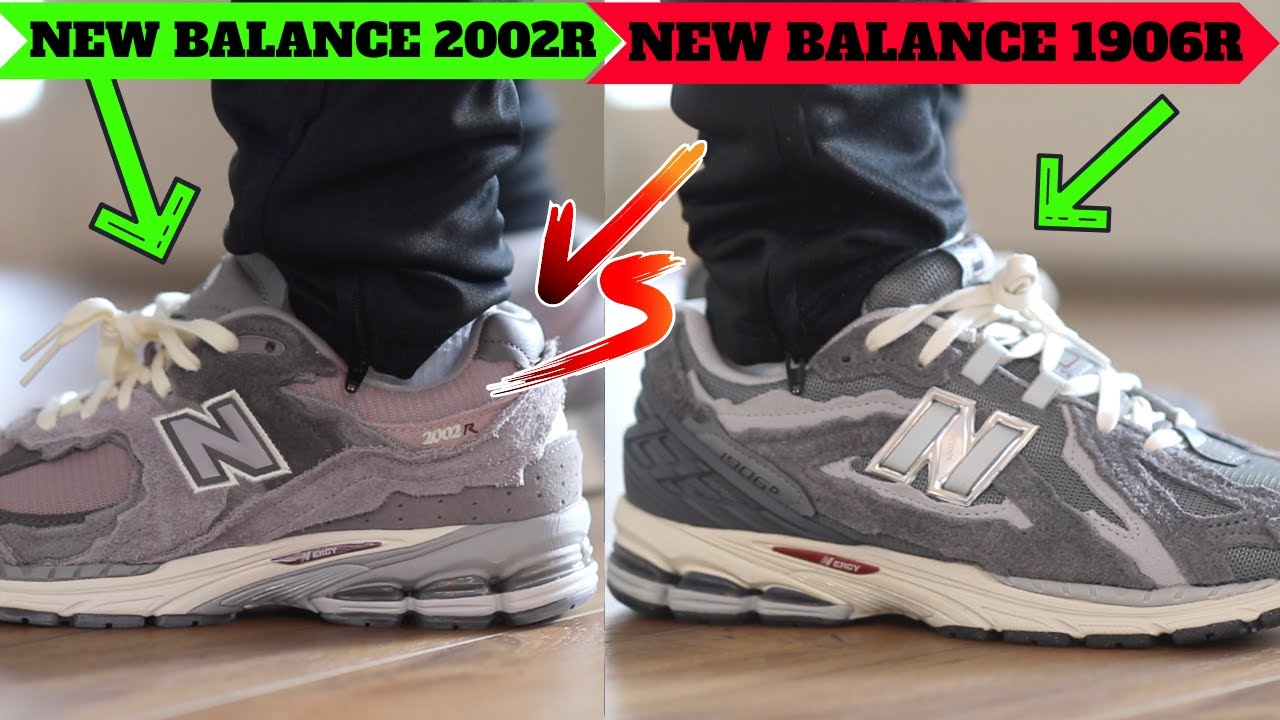 New Balance 1906R vs New Balance 2002R Comparison (Protection Pack)