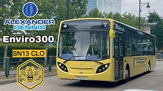 (Not long left) Alexander Dennis Enviro300 Bee network SN13 CLO on 183 (Not long left) Alexander Dennis Enviro300 Bee network SN13 CLO on 183