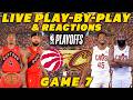 Toronto Raptors vs Cleveland Cavaliers Game 7 | Live Play-By-Play &amp; Reactions